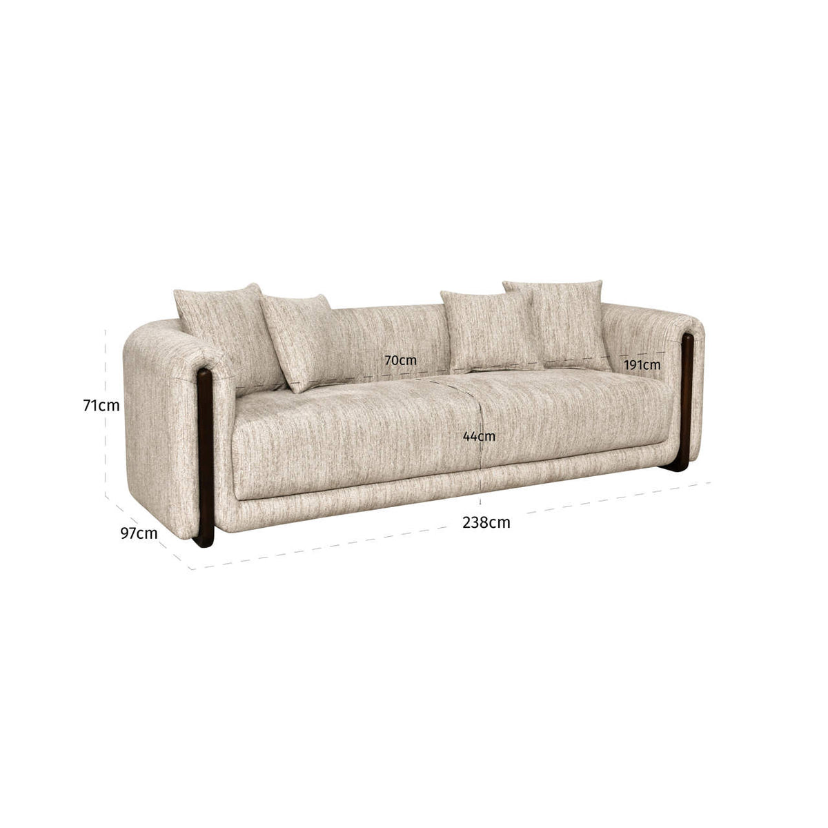 
Divano di design „Winslov“