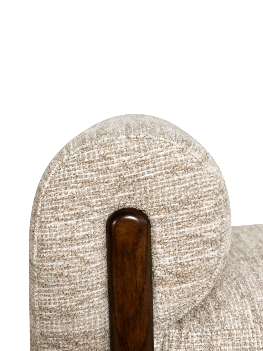 
Panca di design «Winslov» - Softweave Naturale