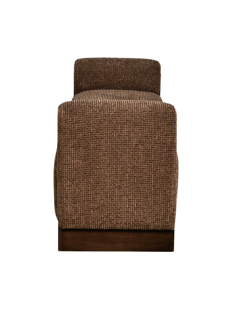 
Panca di design «Winslov» - Marrone Blockweave