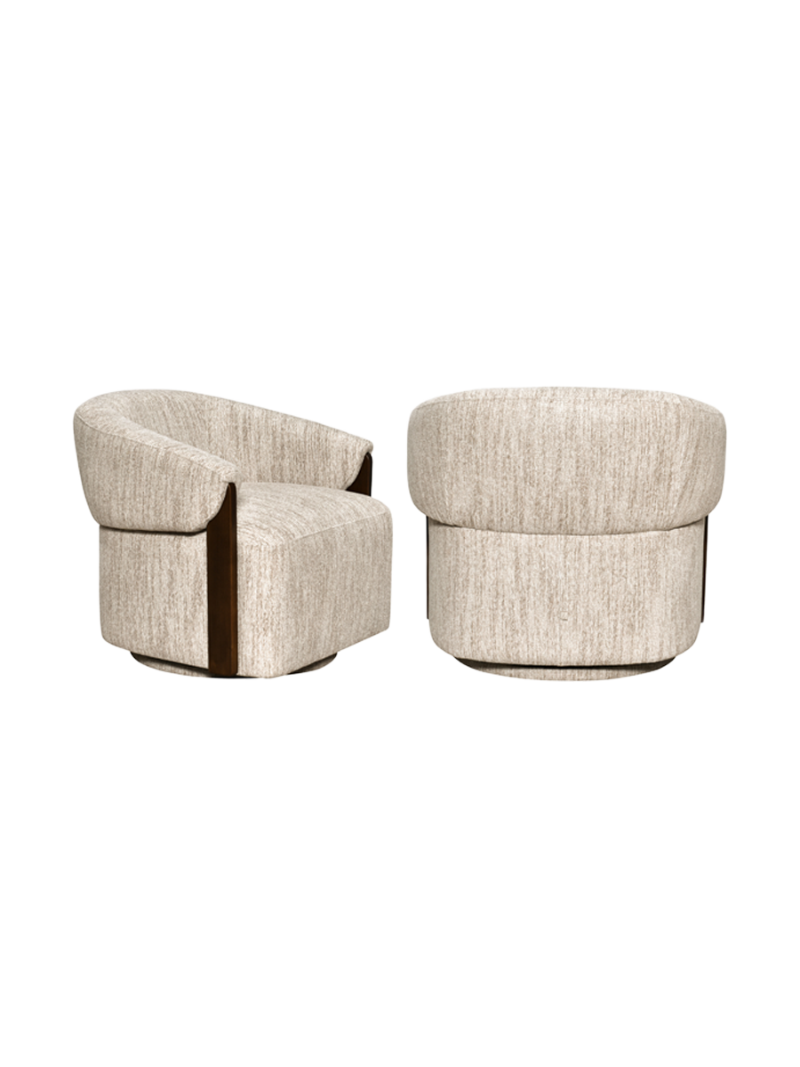 
Poltrona di design «Marina» - Softweave Naturale