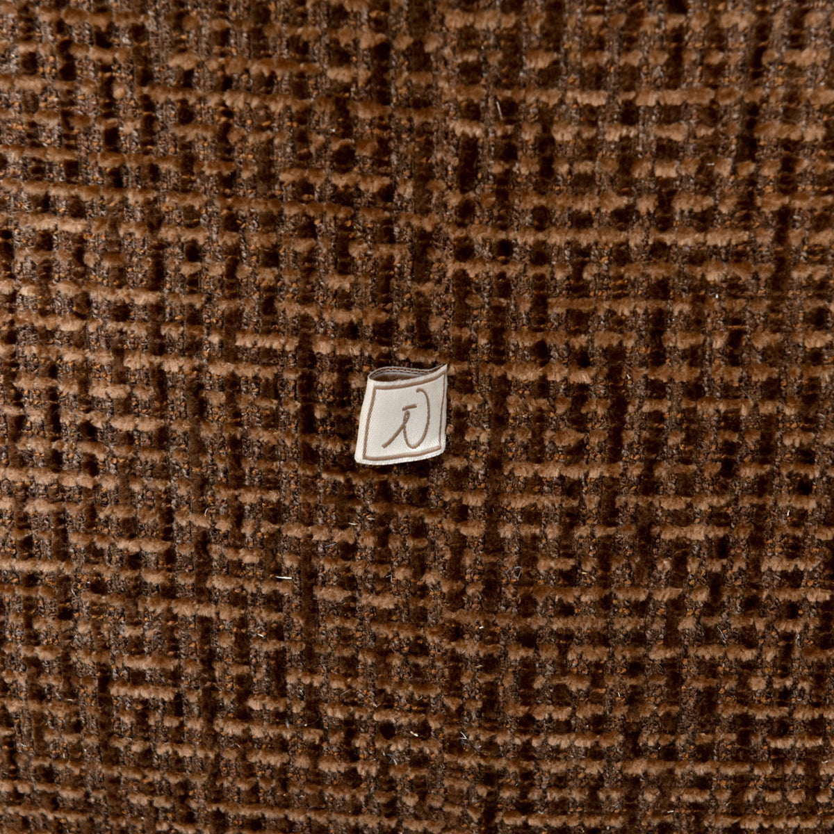 
Poltrona di design «Marina» - Marrone Blockweave