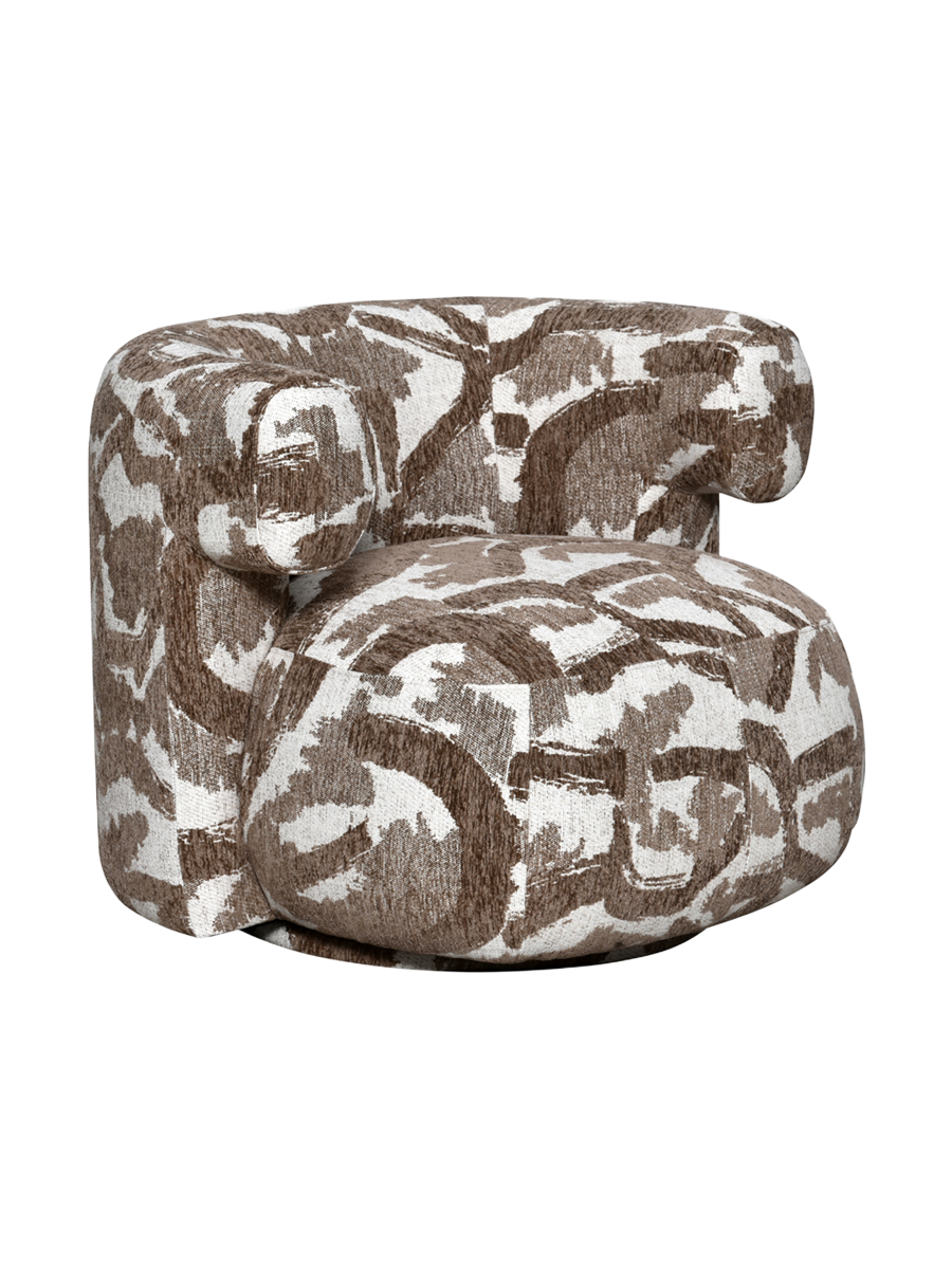 
Poltrona di design «Talley» - Natura marrone