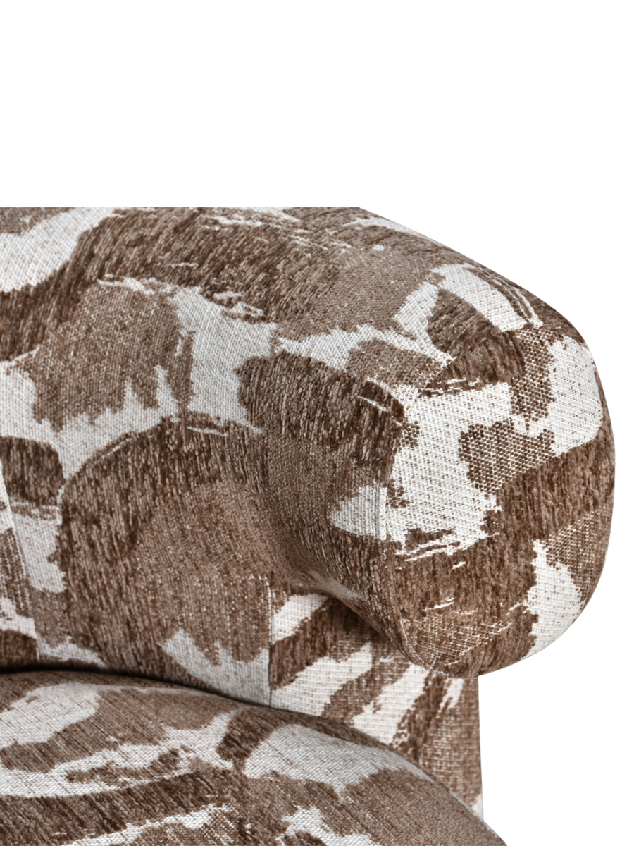
Poltrona di design «Talley» - Natura marrone