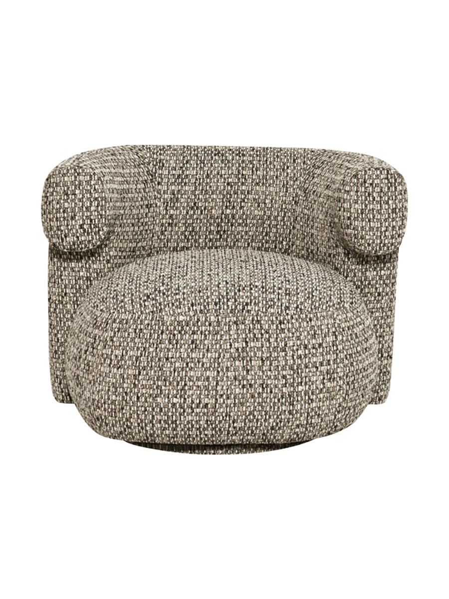 
Poltrona di design «Talley» - Ciottolato