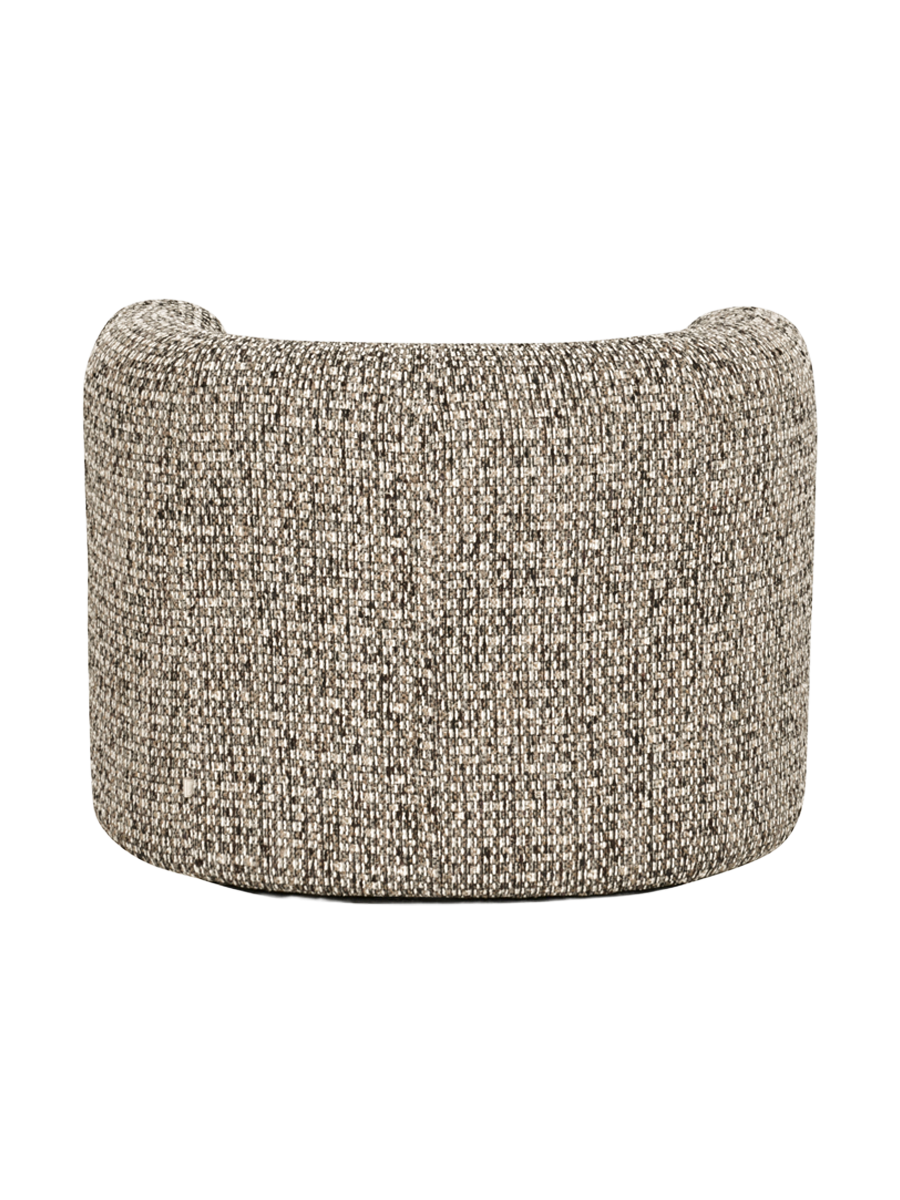 
Poltrona di design «Talley» - Ciottolato