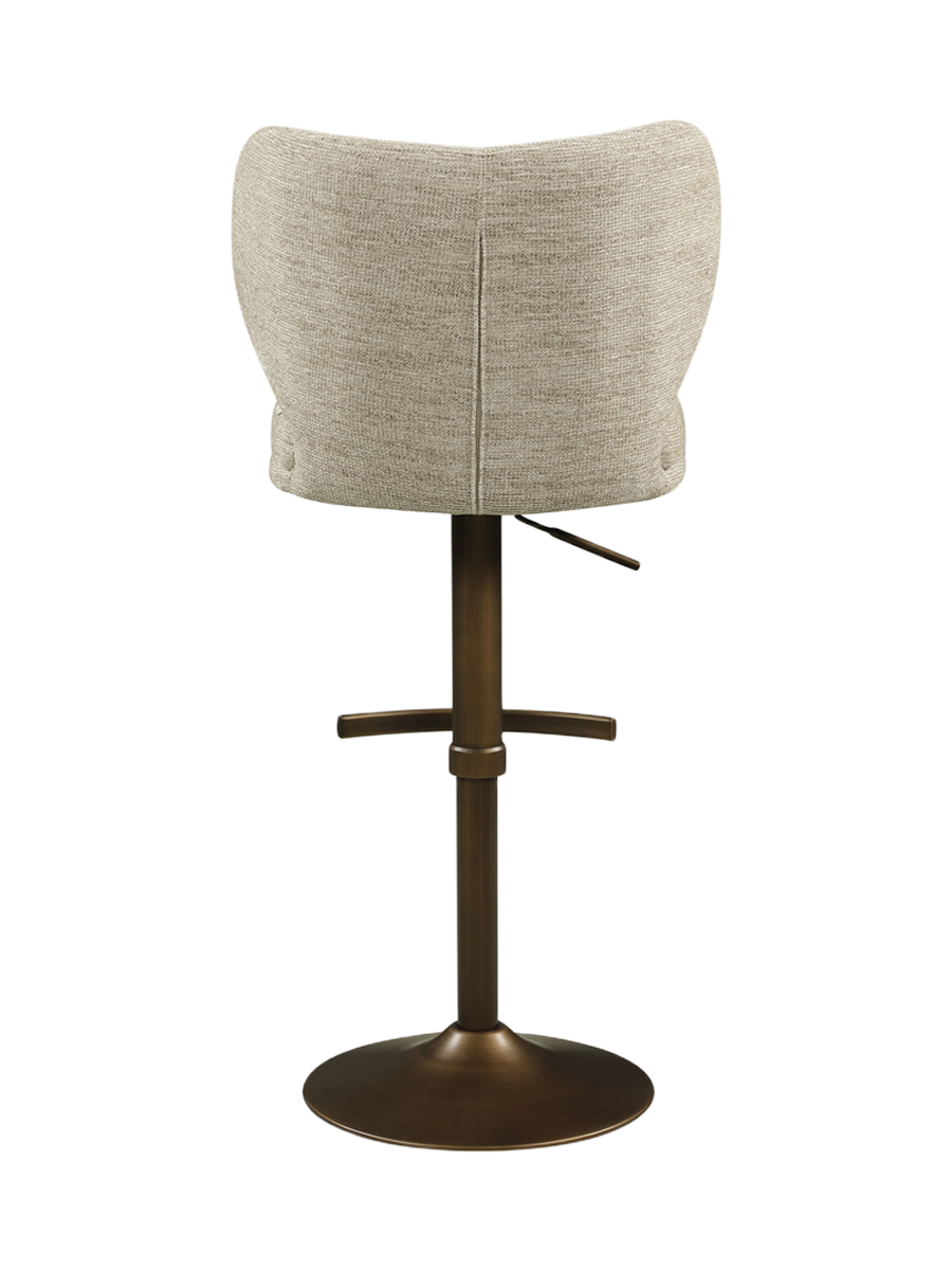 
Sgabello da bar di design „Amely“ - Softweave Naturale