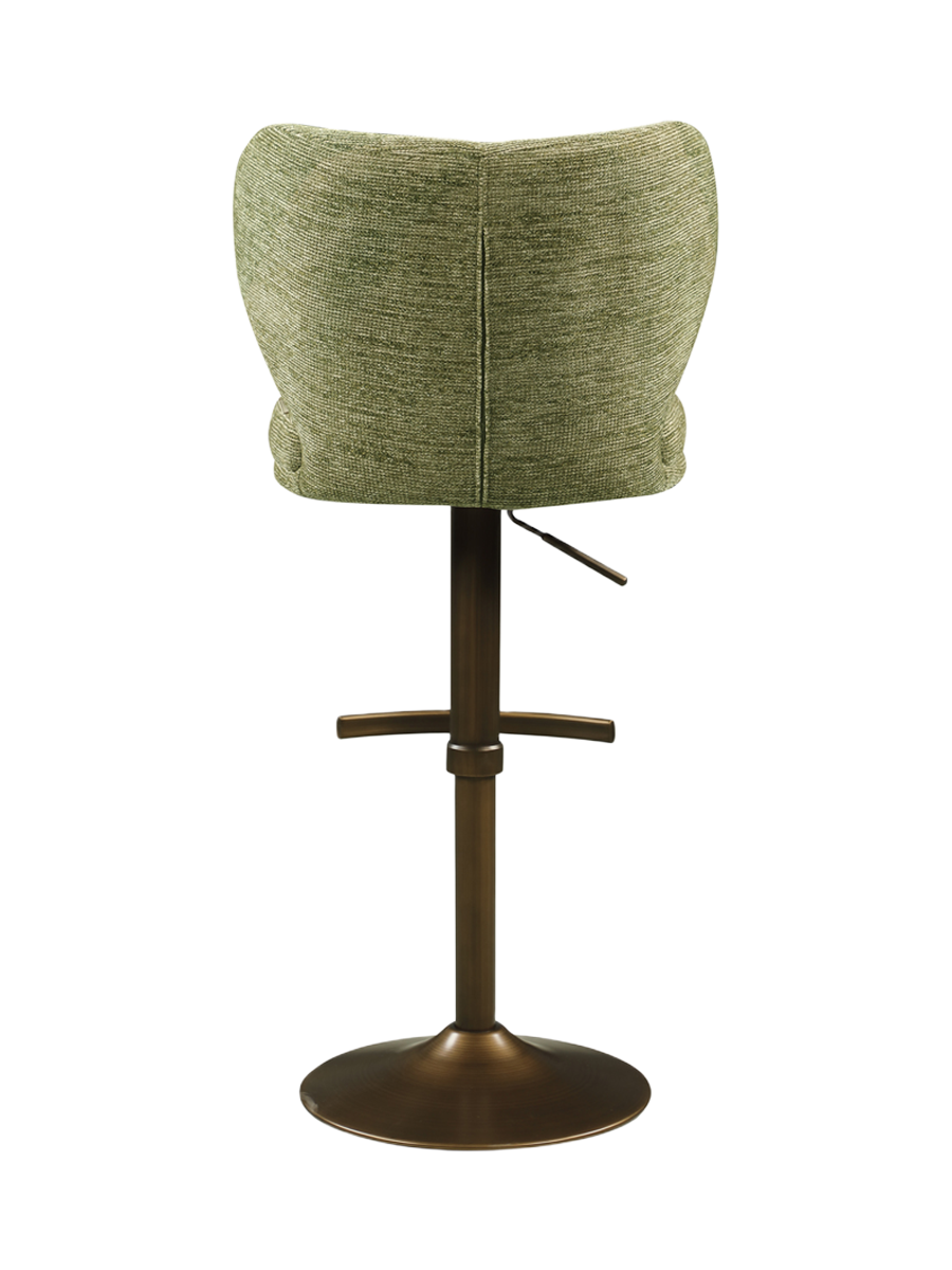 
Sgabello da bar di design „Amely“ - Pistache Softweave
