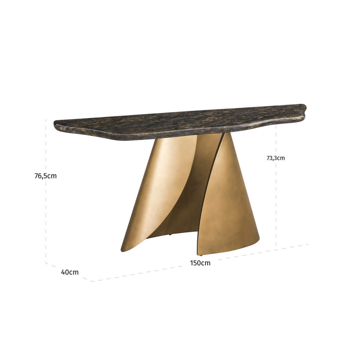 
Consolle di design «Goldman»