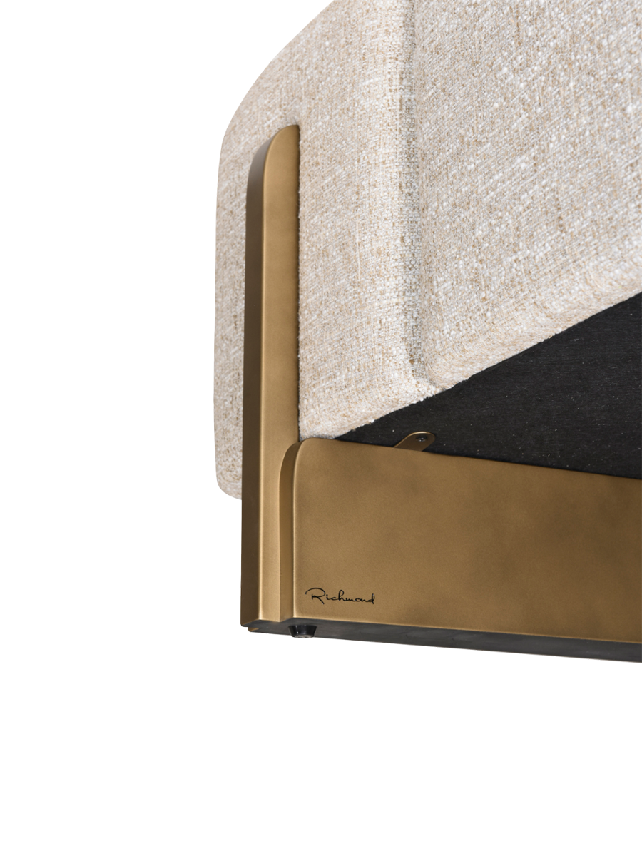 
Panca di design «Caleo» - Tweed color crema