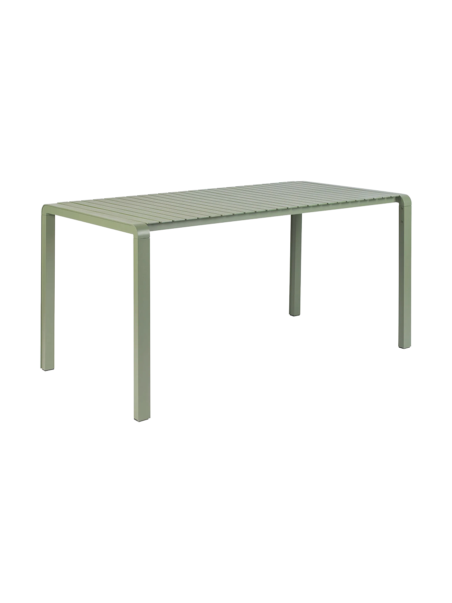 
Hochwertiger Gartentisch „Vondel“, verschiedene Grössen - Grün / 168.5 x 87.2 cm