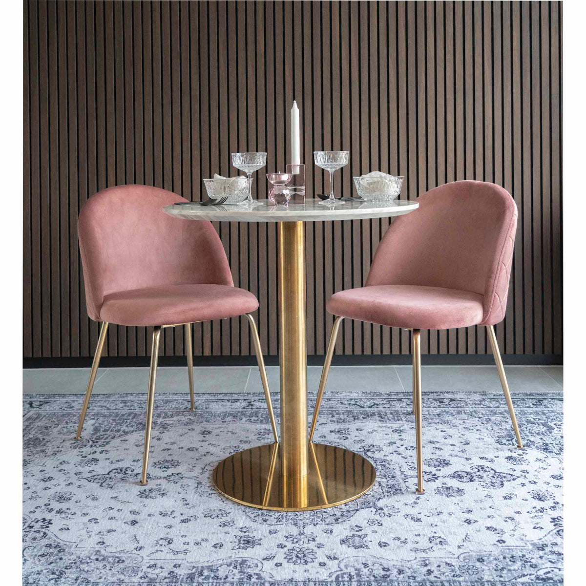 
Tavolo bistrot rotondo di design «Bolzano» - Ø 70 cm