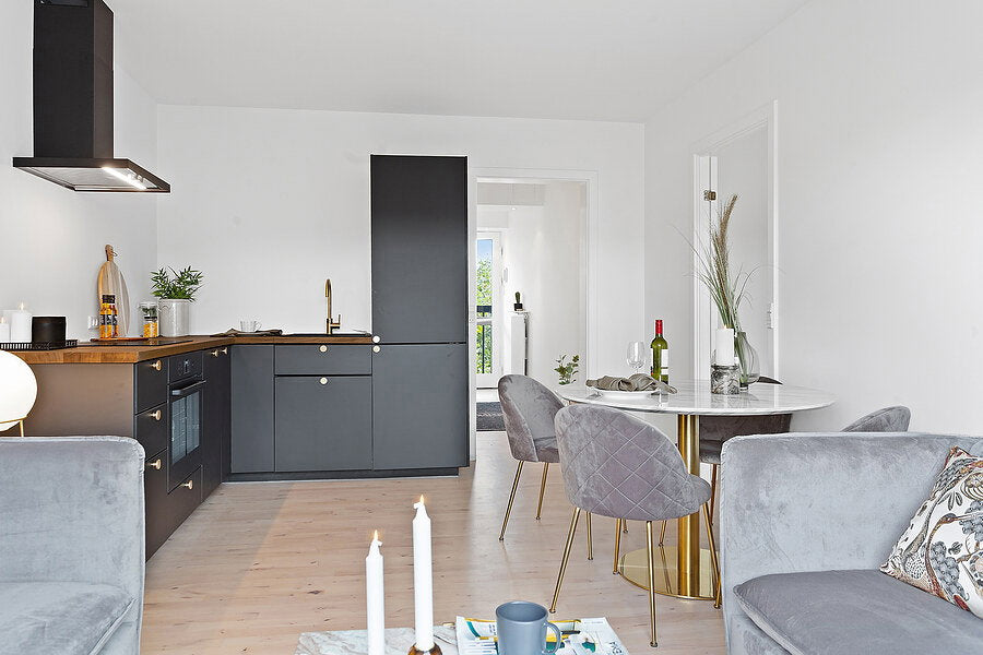 
Tavolo bistrot rotondo di design «Bolzano» - Ø 110 cm