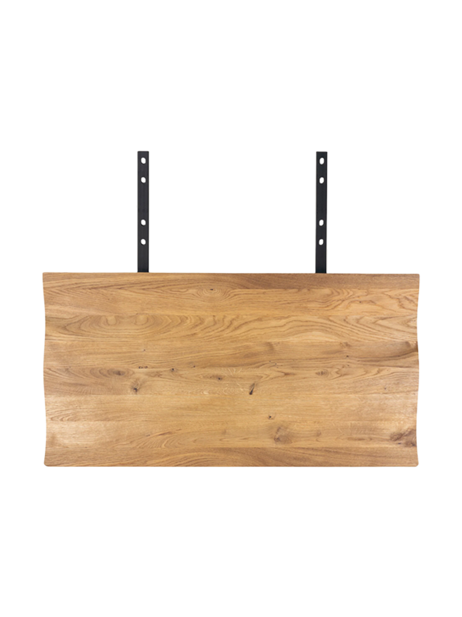 
Tavolo da pranzo in legno massello allungabile «Toulons» 140-240 x 95 cm - Rovere Naturale / con due prolunghe da 50 cm ciascuna
