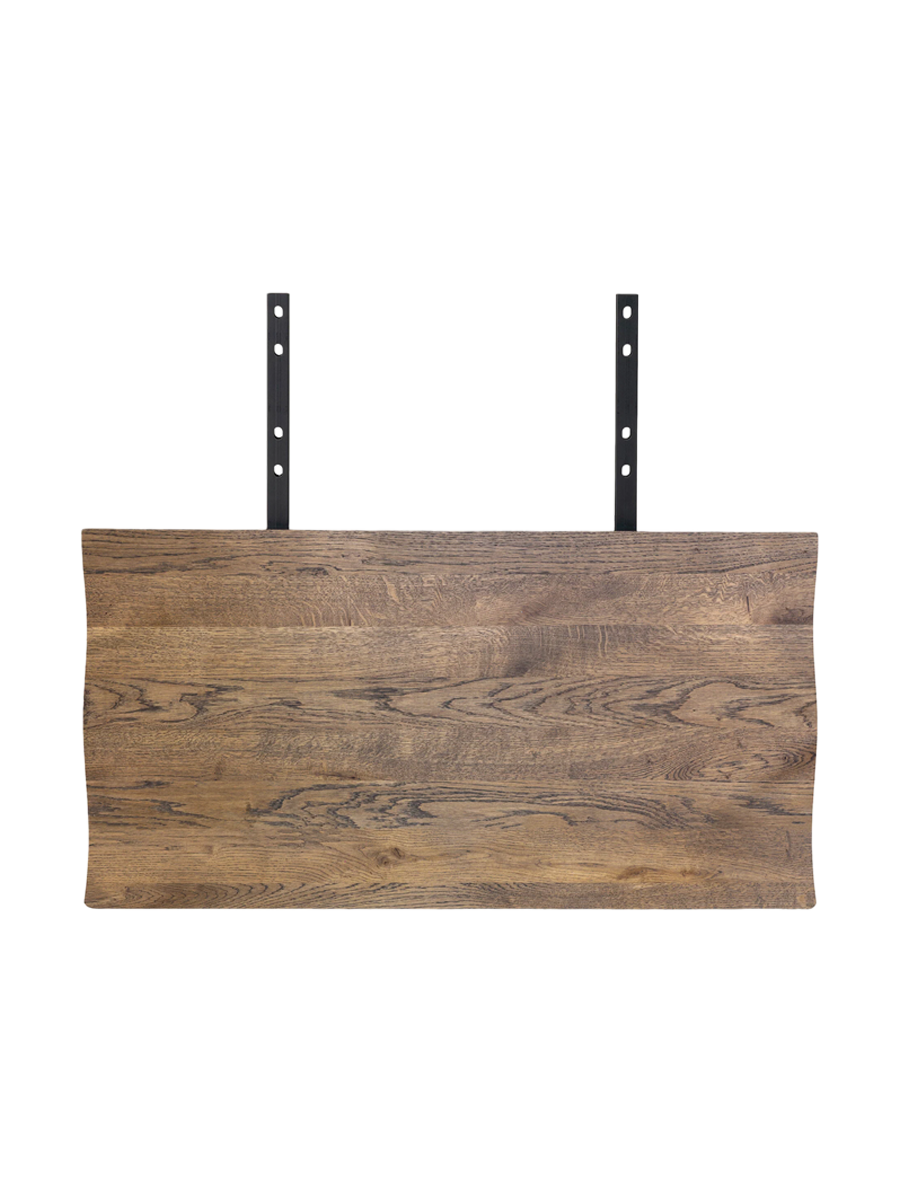 
Tavolo da pranzo in legno massello allungabile «Toulons» 300-400 x 100 cm - Rovere Marrone scuro / Senza prolunghe