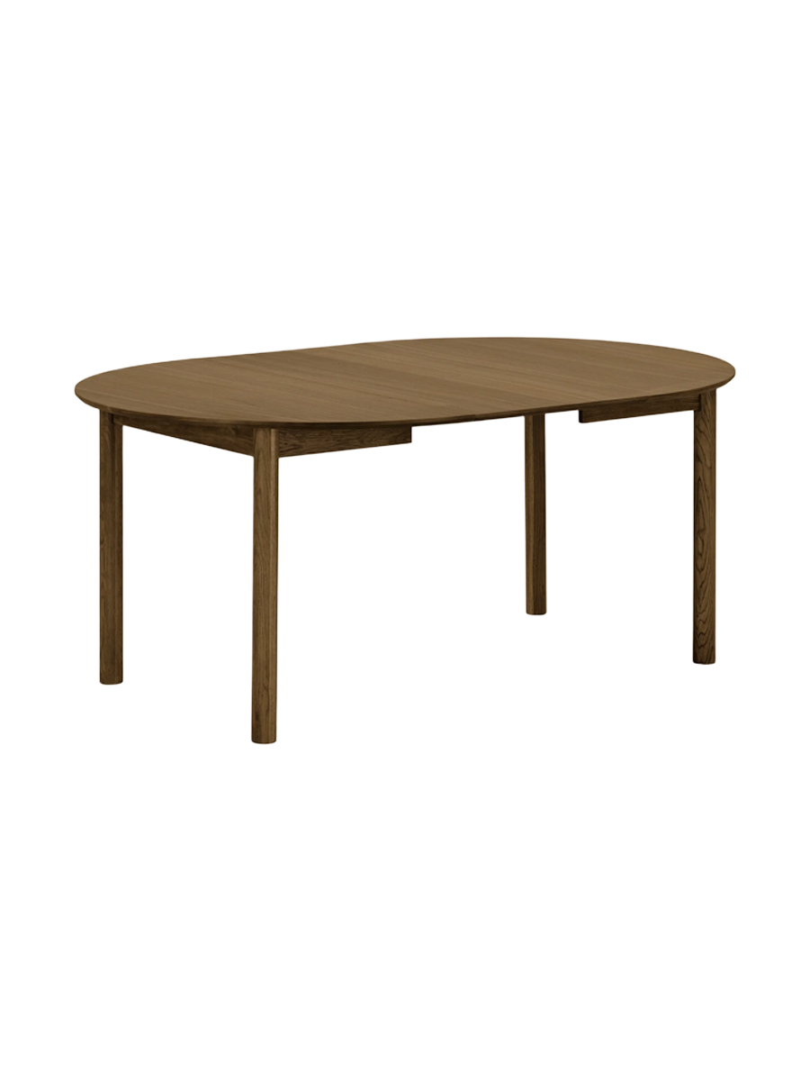 
Tavolo da pranzo allungabile di design «Stella» 120-220 x 120 cm - Rovere Marrone scuro
