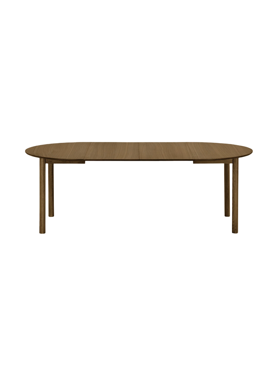 
Tavolo da pranzo allungabile di design «Stella» 120-220 x 120 cm - Rovere Marrone scuro