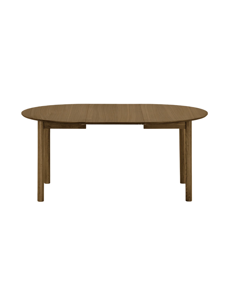 
Tavolo da pranzo allungabile di design «Stella» 120-220 x 120 cm - Rovere Marrone scuro