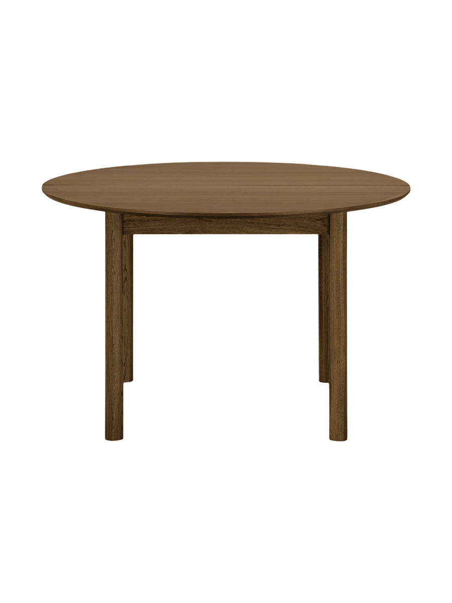 
Tavolo da pranzo allungabile di design «Stella» 120-220 x 120 cm - Rovere Marrone scuro