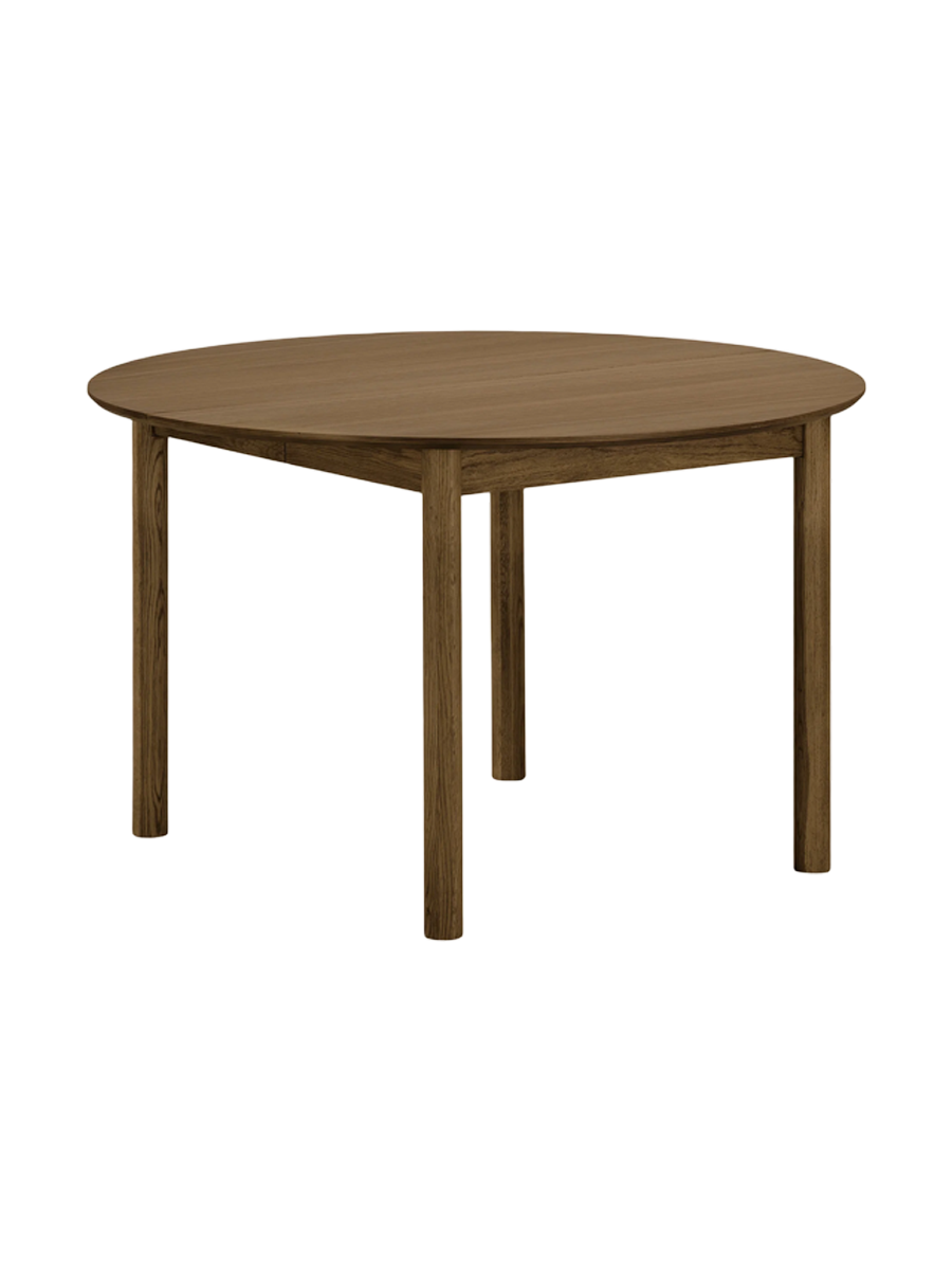 
Tavolo da pranzo allungabile di design «Stella» 120-220 x 120 cm - Rovere Marrone scuro