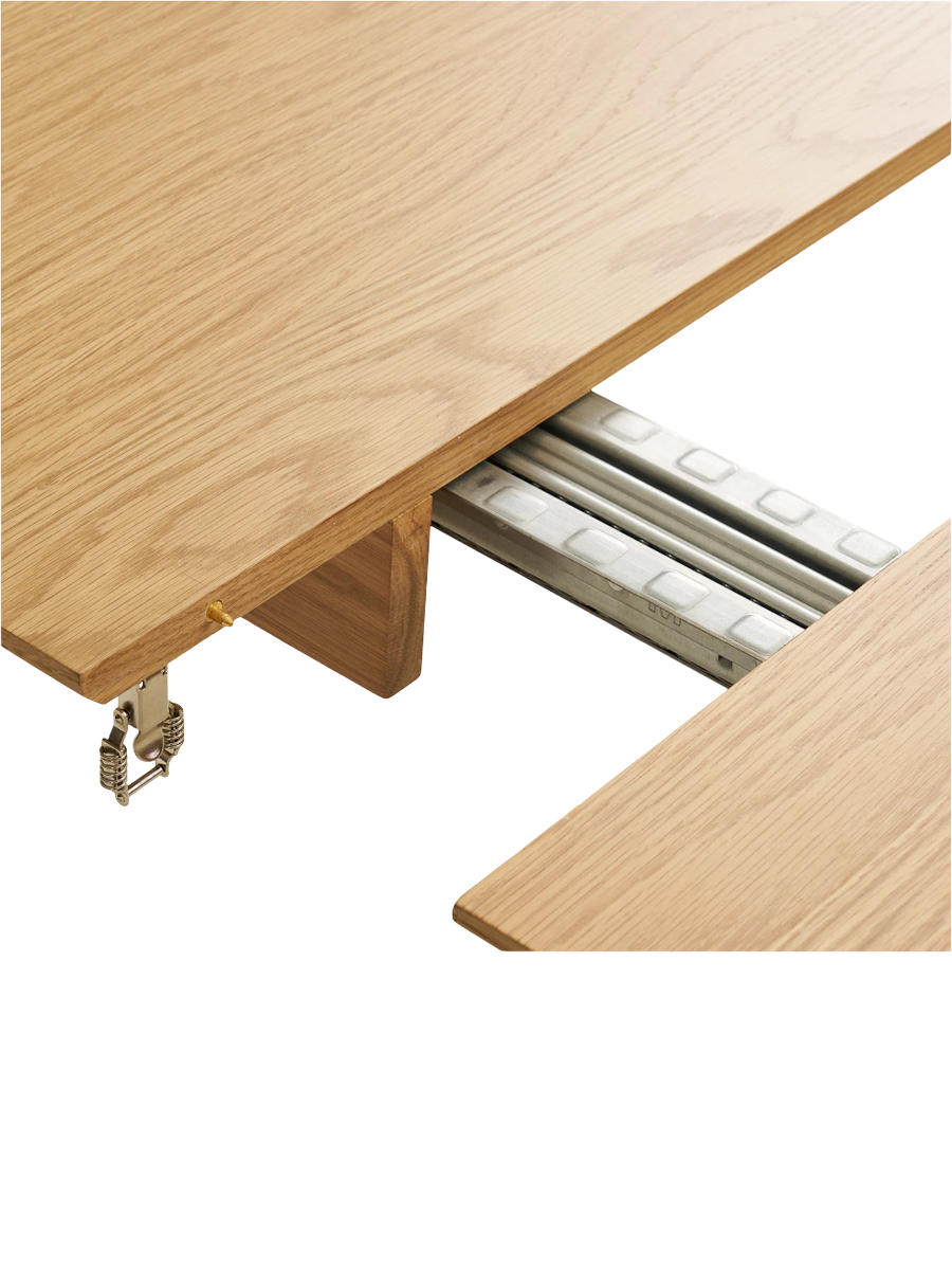 
Table à manger design extensible « Stella » 200-300 x 100 cm - Chêne naturel