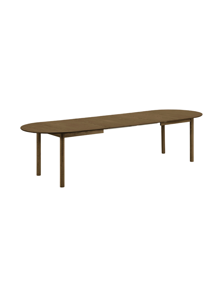 
Tavolo da pranzo allungabile di design «Stella» 200-300 x 100 cm - Rovere Marrone scuro