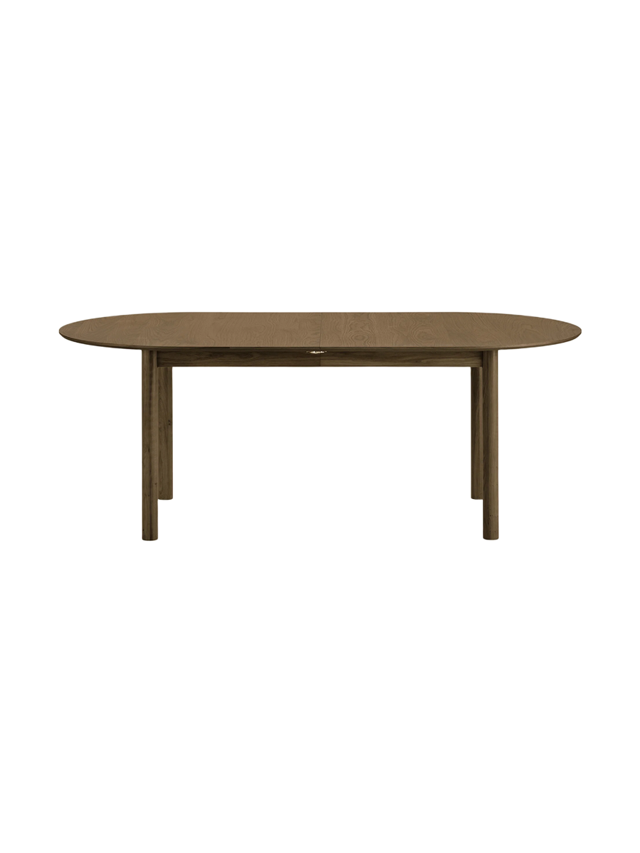 
Table à manger design extensible « Stella » 200-300 x 100 cm - Chêne brun foncé