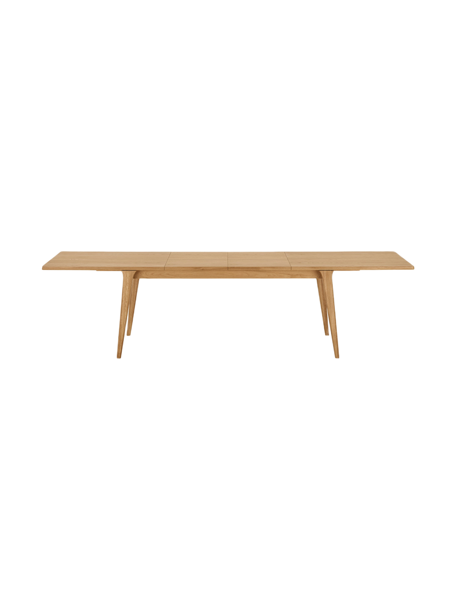 
Grande table à manger design extensible « Darwin » 240-340 x 100 cm - Chêne naturel