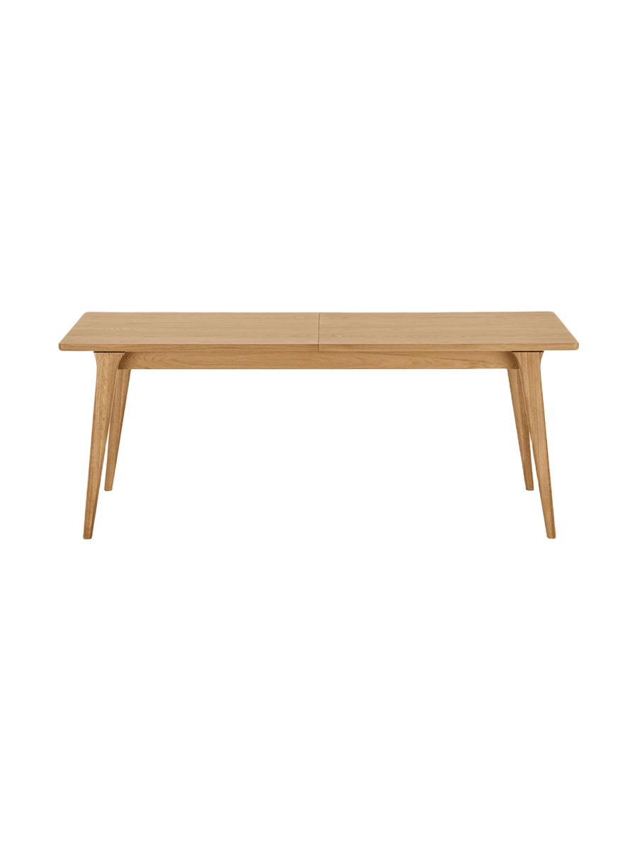 
Grande table à manger design extensible « Darwin » 240-340 x 100 cm - Chêne naturel