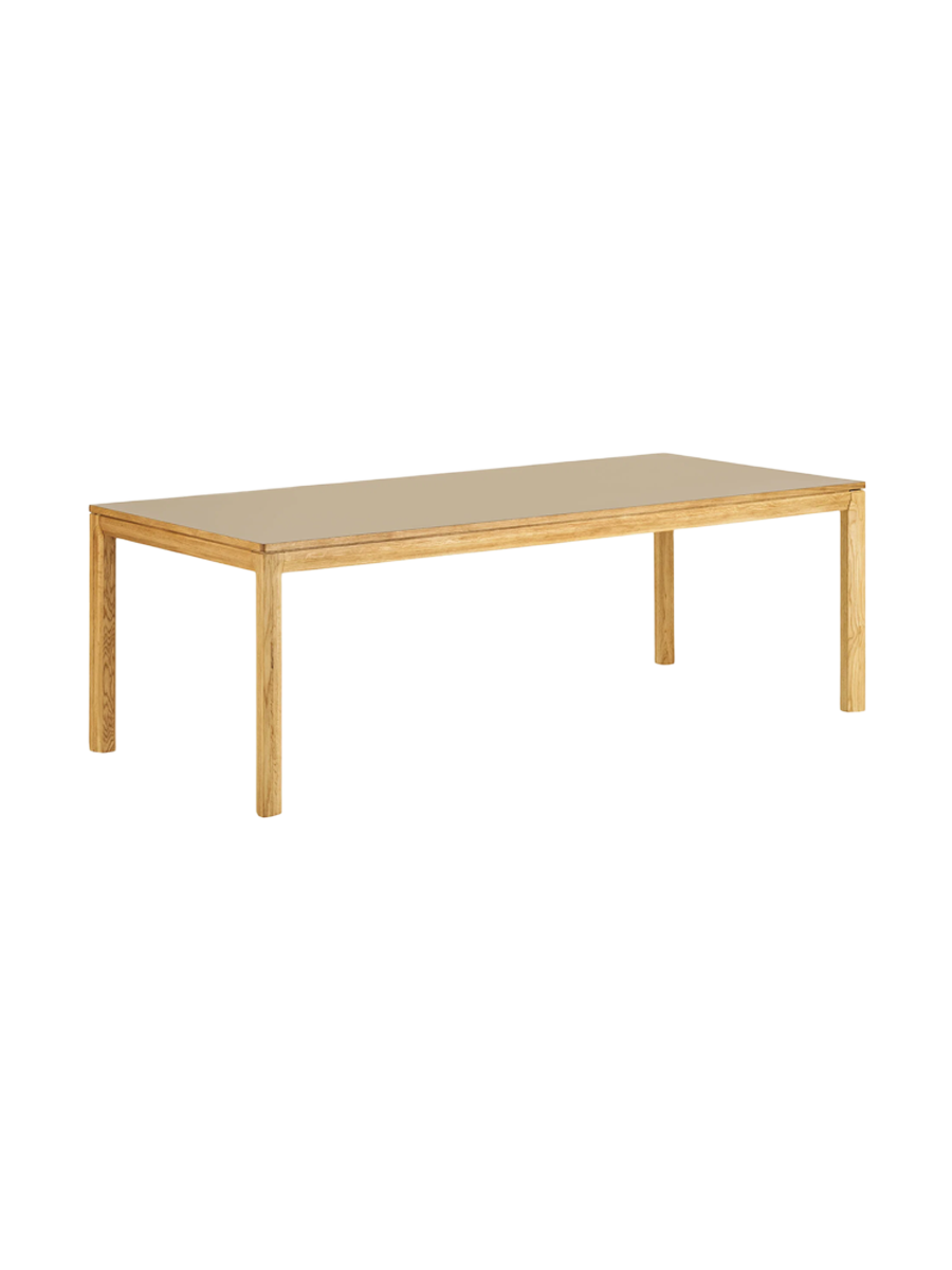 
Tavolo da pranzo di design allungabile «Delphi» 100 x 220-320 cm - Sabbia