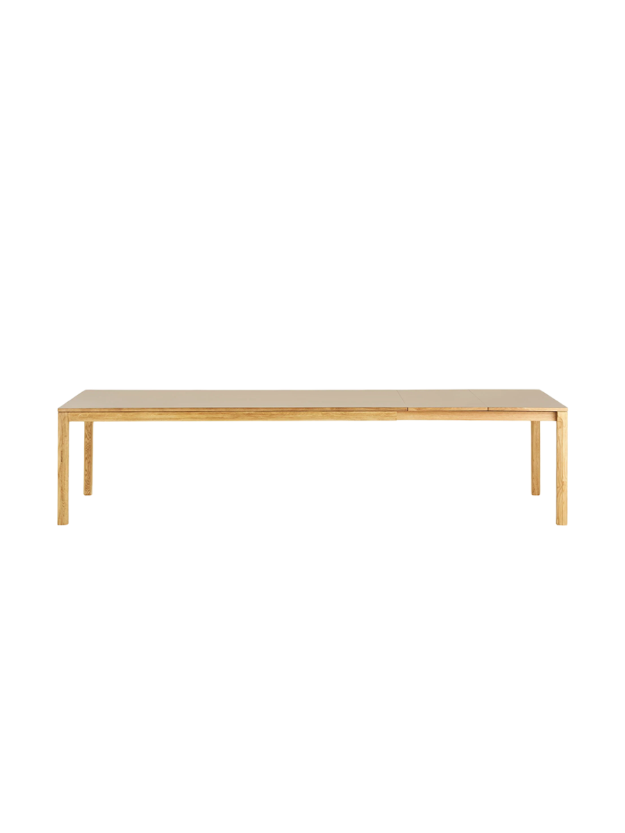 
Table à manger design extensible « Delphi » 100 x 220-320 cm - Sable