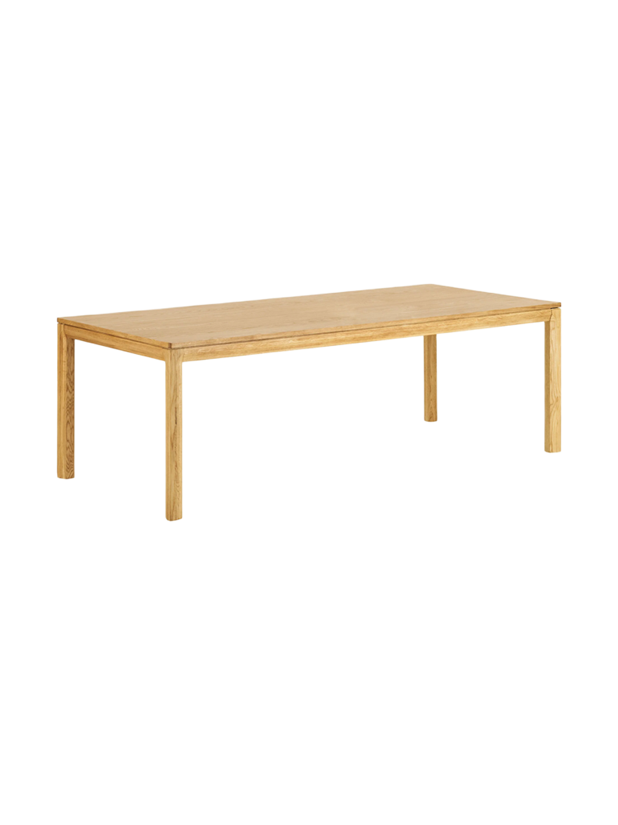 
Tavolo da pranzo di design allungabile «Delphi» 100 x 220-320 cm - Naturale