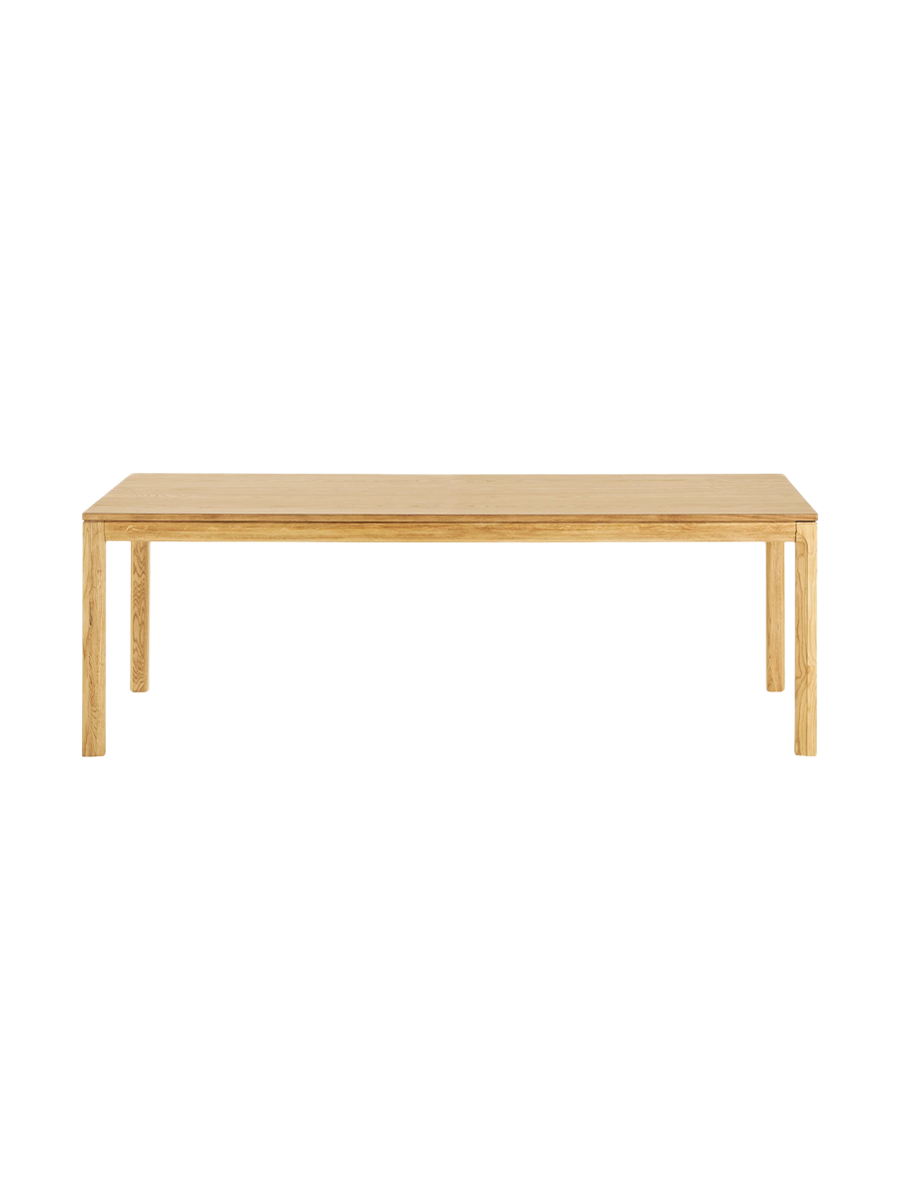 
Table à manger design extensible « Delphi » 100 x 220-320 cm - Naturel