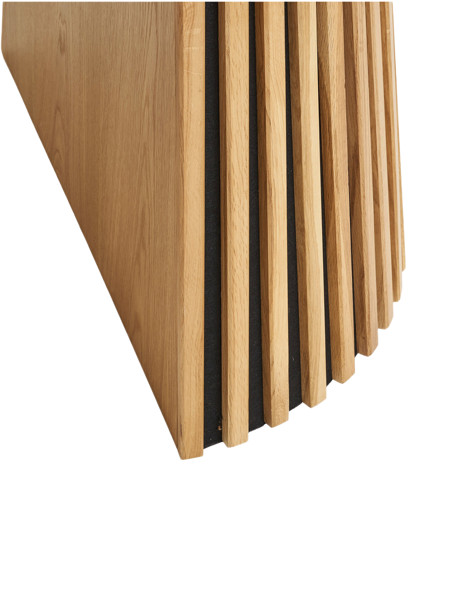 
Table de salle à manger design extensible « Osakka » 200-300 x 120 cm - Chêne naturel