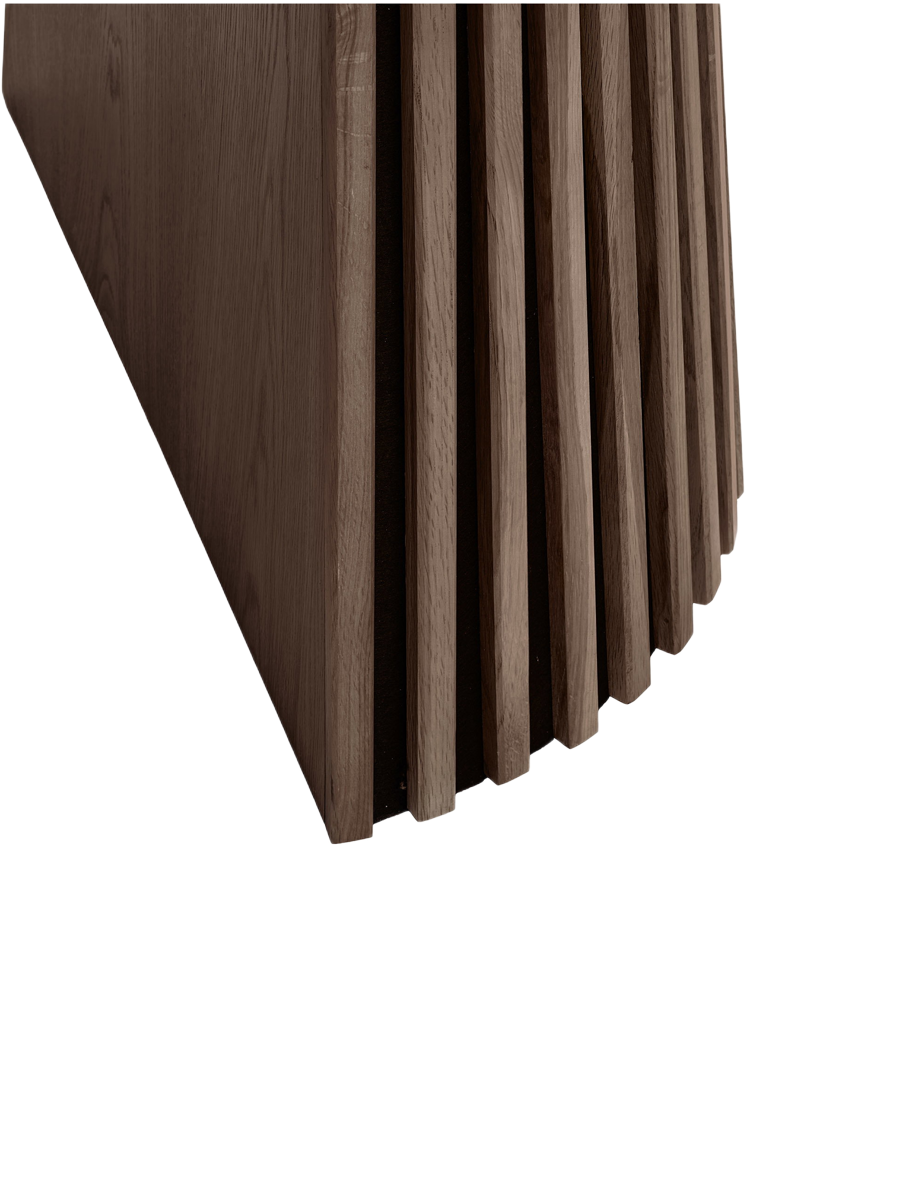 
Table de salle à manger design extensible « Osakka » 200-300 x 120 cm - Chêne brun foncé