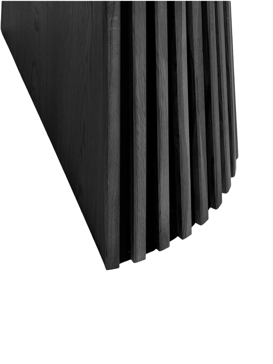 
Table de salle à manger design extensible « Osakka » 200-300 x 120 cm - Chêne noir