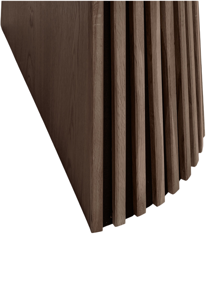 
Tavolo da pranzo allungabile di design „Osakka“ 120-240 x 120 cm - Rovere Marrone scuro