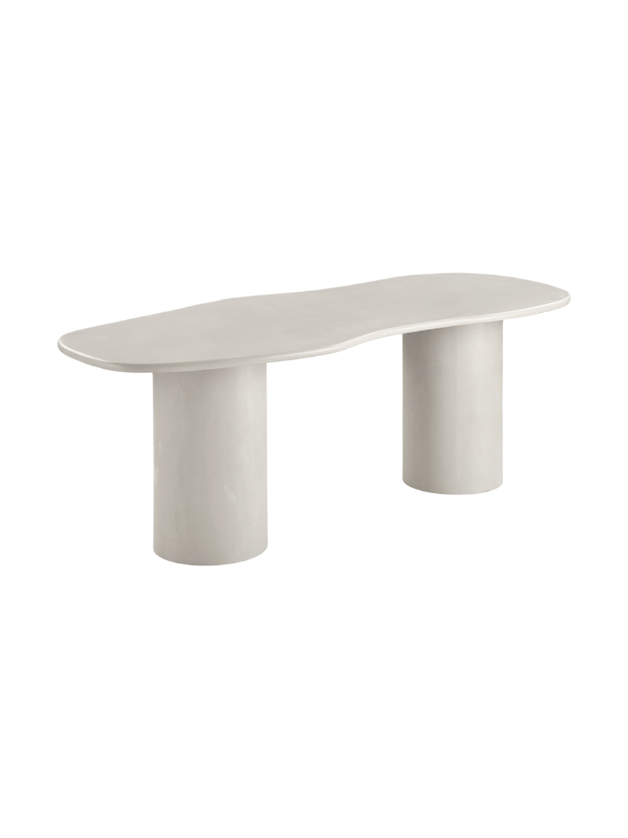 
Tavolo da pranzo di design asimmetrico «Maranolo» - 200 x 96 cm