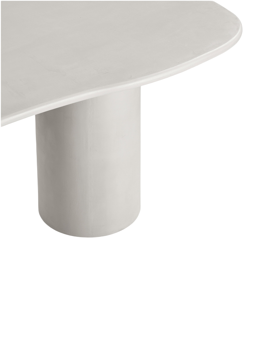 
Tavolo da pranzo di design asimmetrico «Maranolo» - 200 x 96 cm