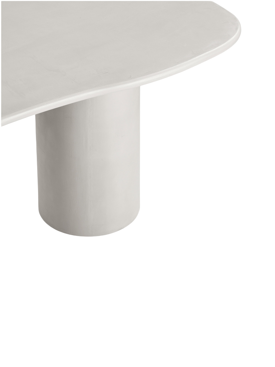 
Tavolo da pranzo di design asimmetrico «Maranolo» - 240 x 96 cm