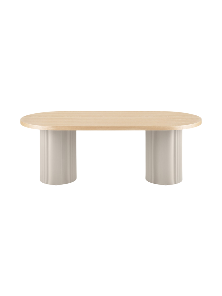 
Tavolo da pranzo di design ovale «Solva» 220 x 100 cm