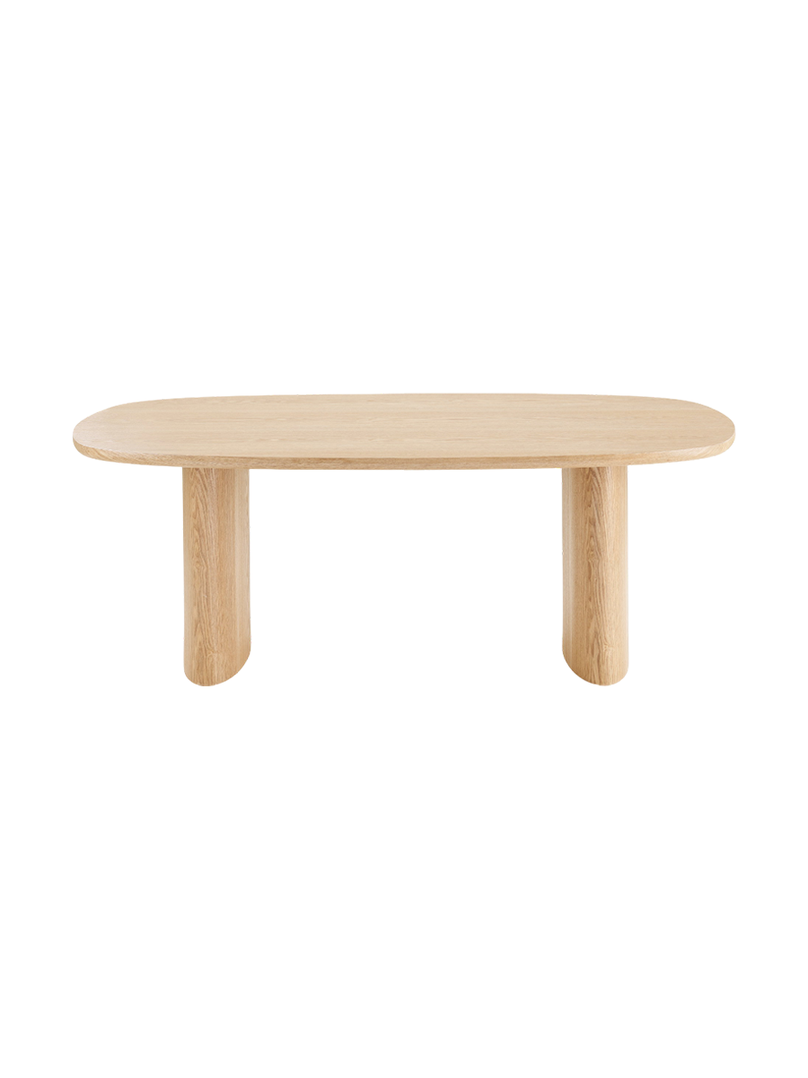
Table à manger ovale design « Serra » 210 x 110 cm
