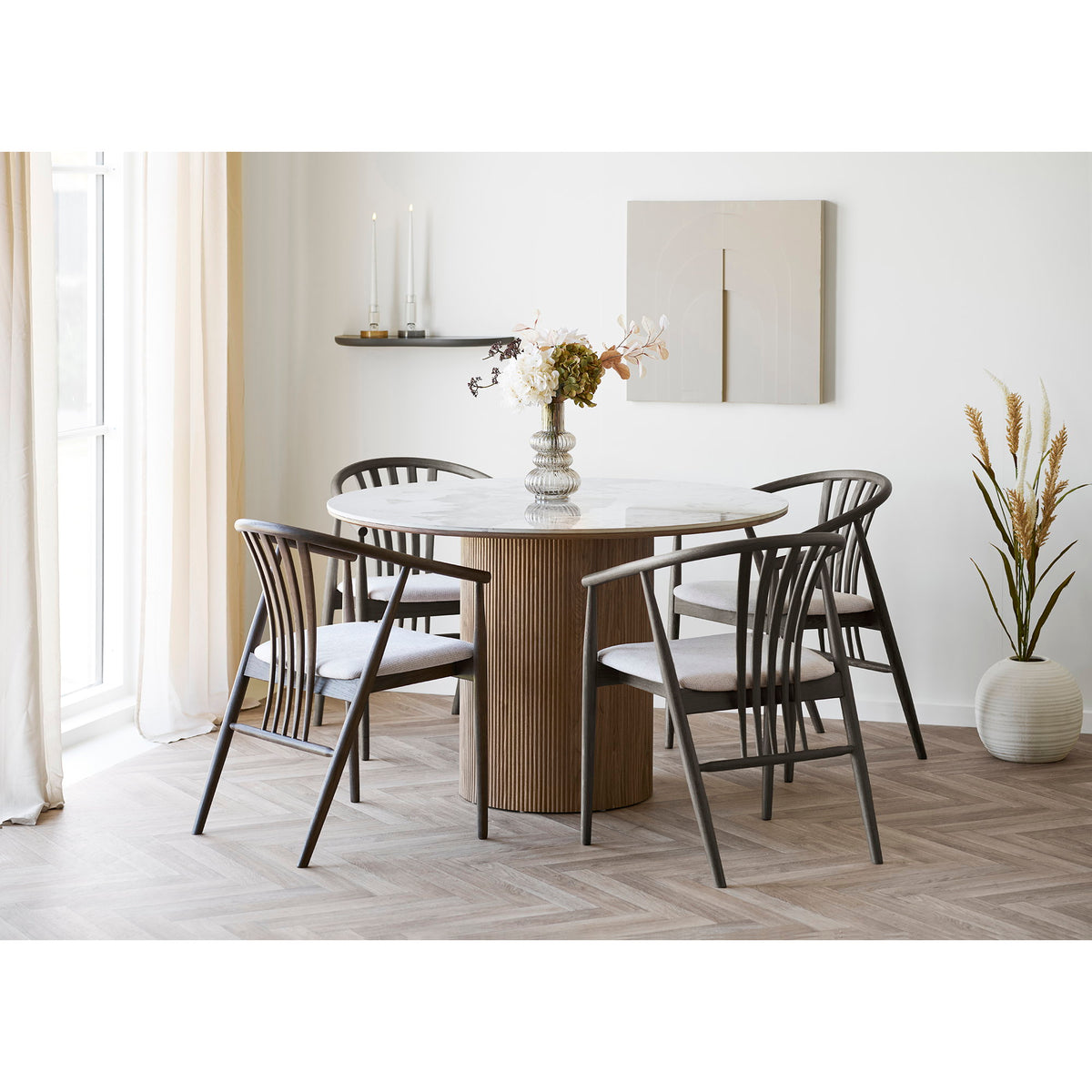 
Tavolo da pranzo rotondo di design „Atheno“ Ø 120 cm