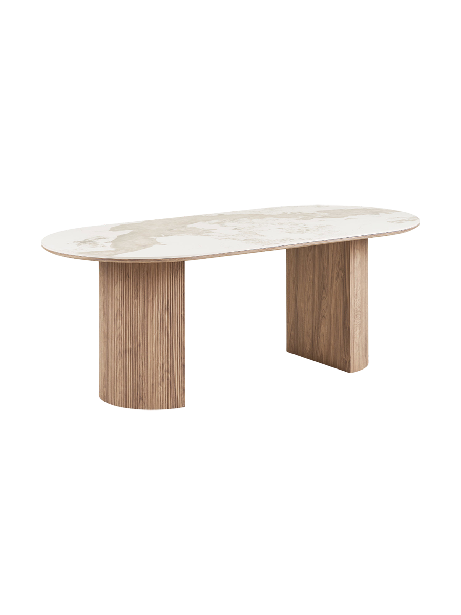 
Tavolo da pranzo ovale di design „Atheno“