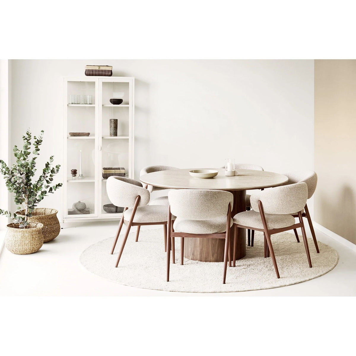 
Tavolo da pranzo rotondo di design «Bowen» - Ø 140 cm