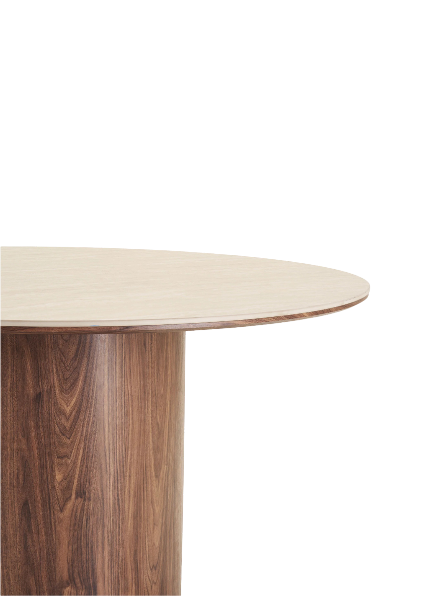 
Tavolo da pranzo rotondo di design «Bowen» - Ø 140 cm