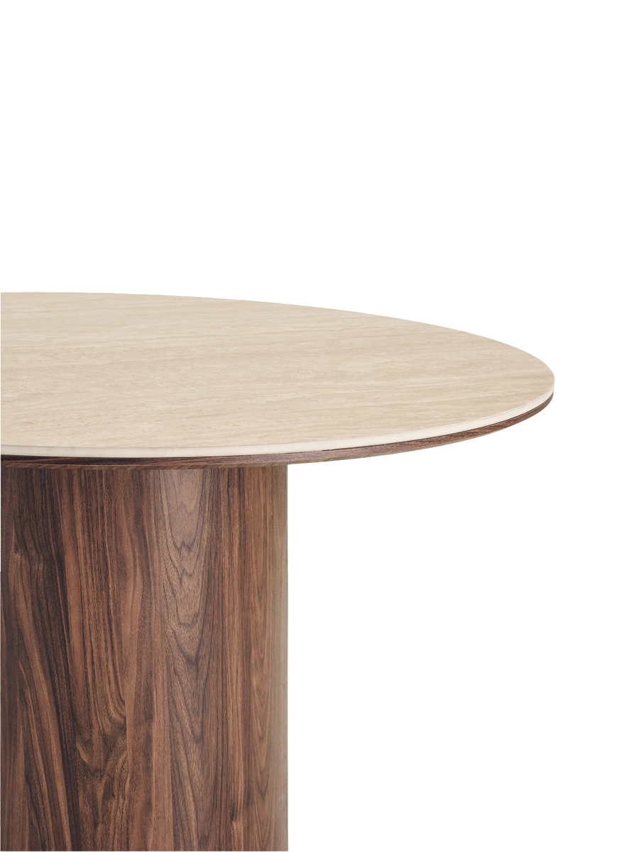 
Tavolo da pranzo rotondo di design «Bowen» - Ø 120 cm