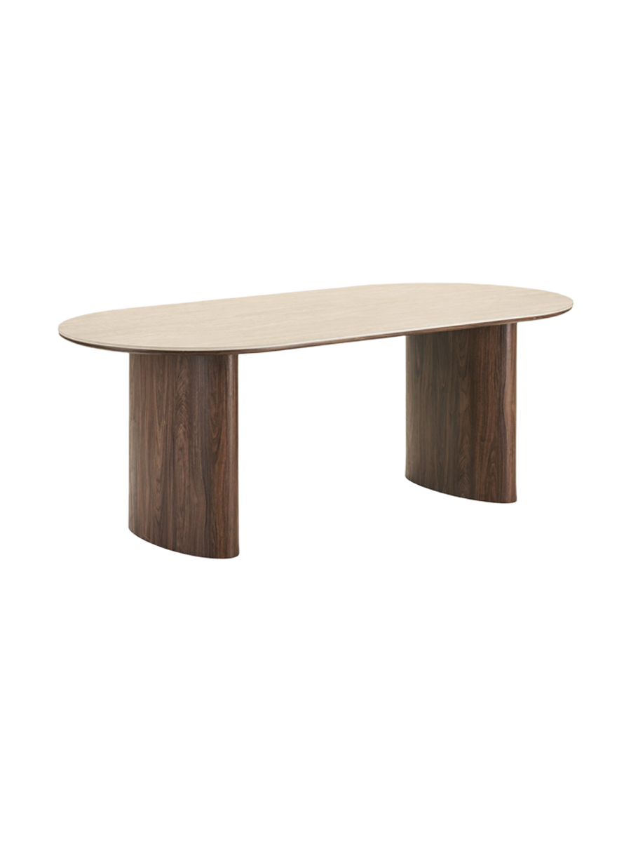 
Oval designer dining table “Bowen”