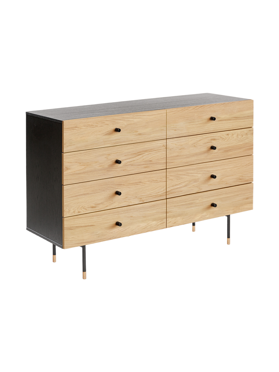 
Modern & high-quality chest of drawers "Jugend" - 6 drawers