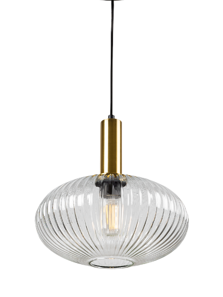 
Dimmbare Design Pendellampe „Norma“, 1-flammig - Ø 30 cm