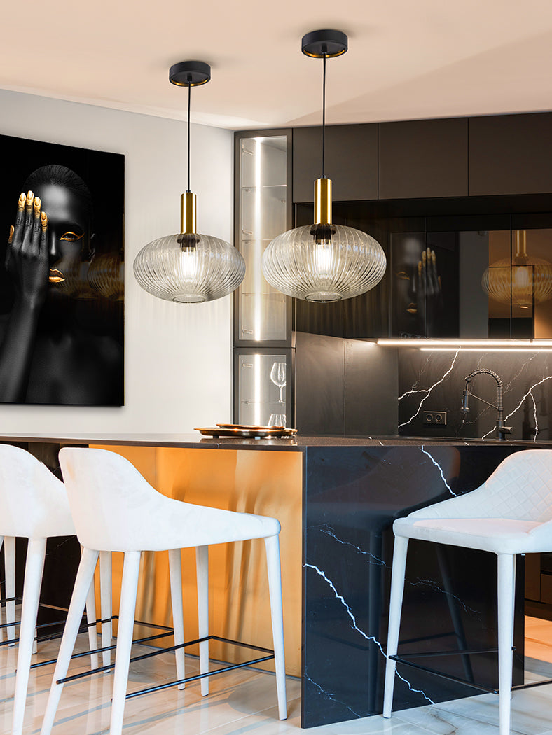
Suspension design à intensité variable « Norma », à 1 lumière - Ø 30 cm